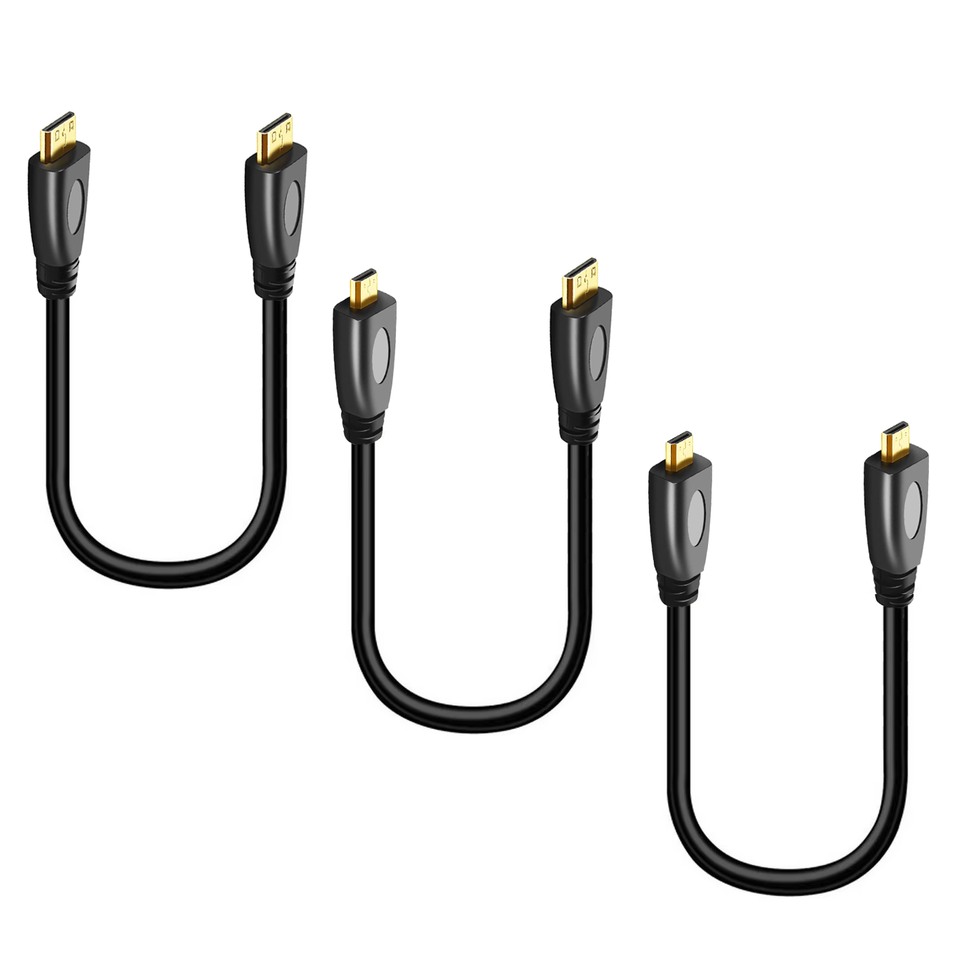 Pi Camera Cable - Micro hdmi-compatível com mini hdmi-cabo adaptador