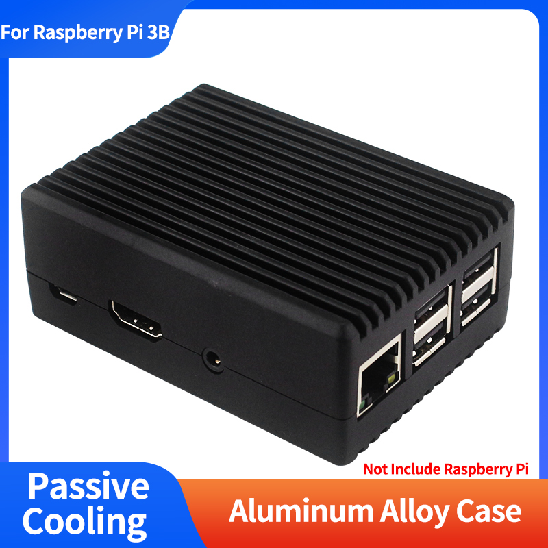 Pi Cooler - Caixa de liga de alumínio para