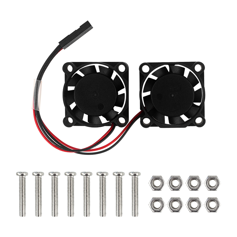Pi Power Supply - Ventilador de radiador duplo para raspberry