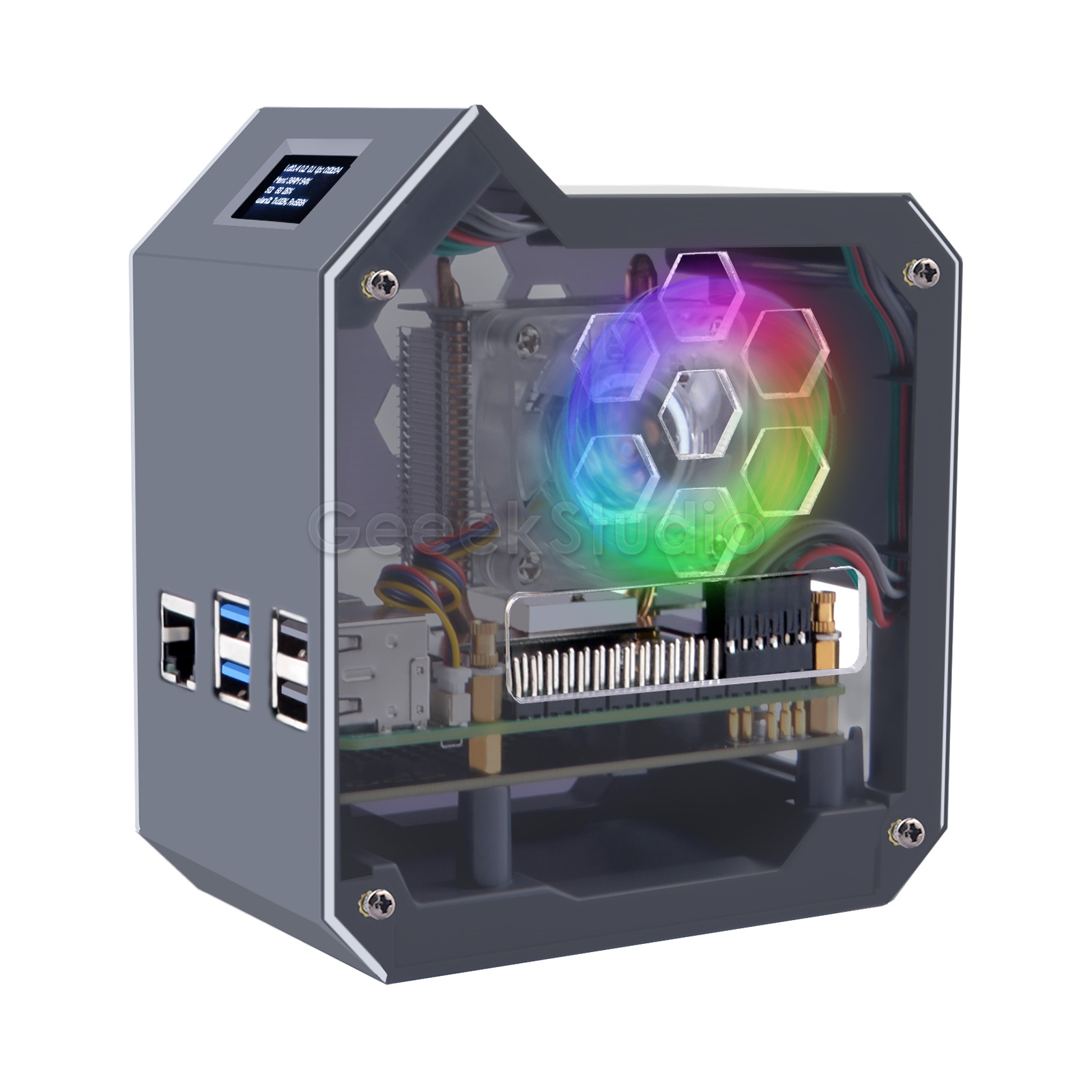 Pi 5 Case - N07 Minitower NVMe NAS Kit, Raspberry