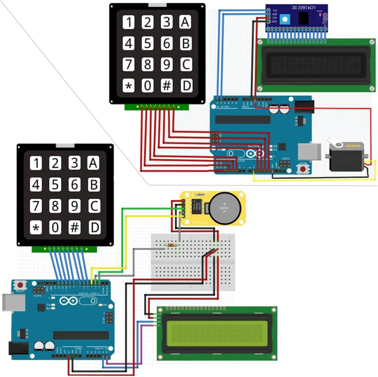 Teclado de Membrana Matricial  - Arduino Kit avaliação e preço