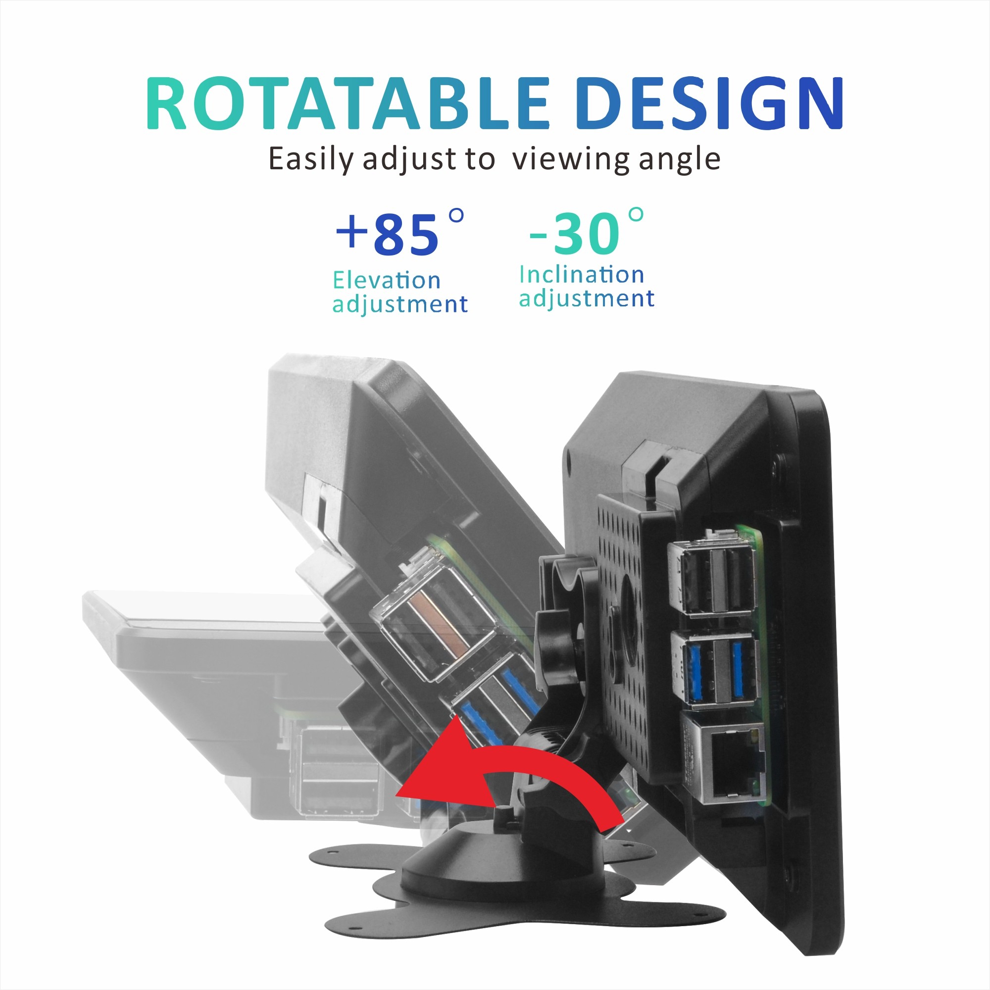 Case OSOYOO PiStudio com Tela  - Pi 4 Case avaliação e preço
