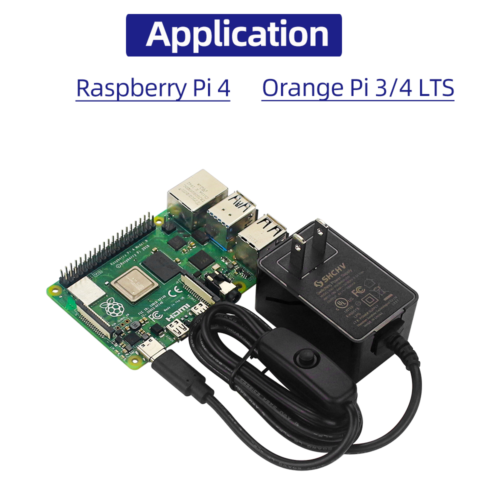 Fonte de alimentação Raspberry - Pi Power Supply avaliação e preço