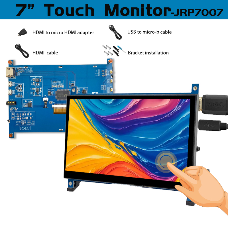 Monitor IPS de 7 Polegadas Com - Raspberry Pi 4 avaliação e preço