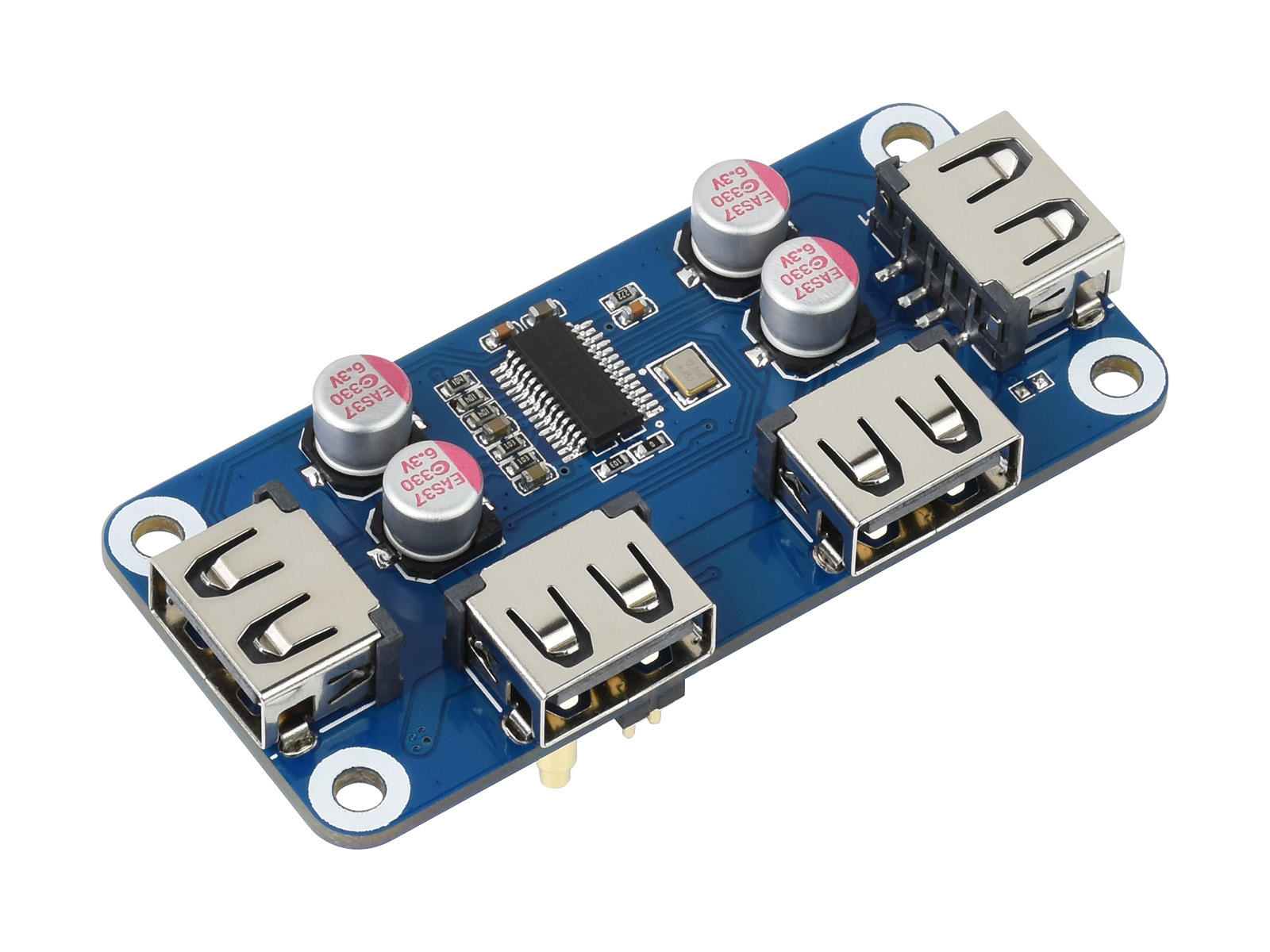 Waveshare USB HUB HAT (B) 4 po - Pi Zero avaliação e preço