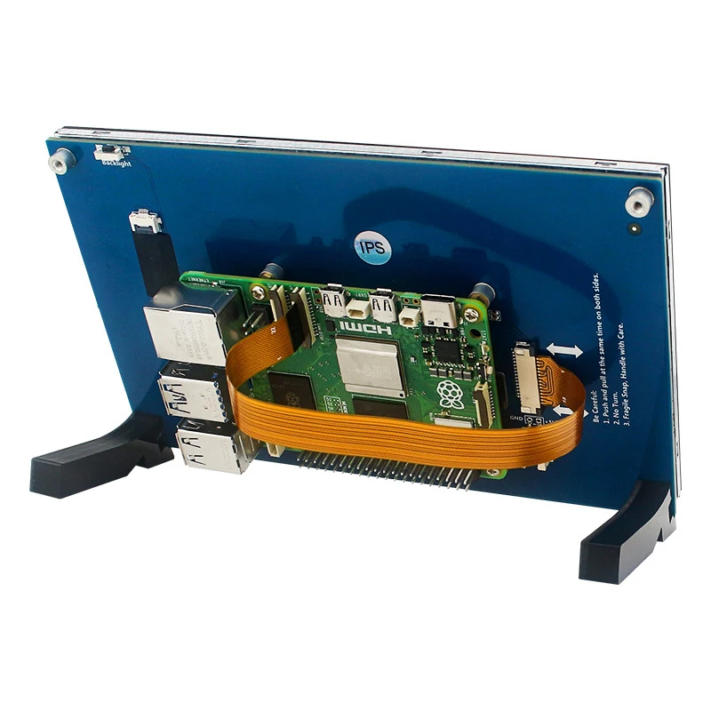 Display LCD Capacitivo de 4.3/ - Pi Display avaliação e preço