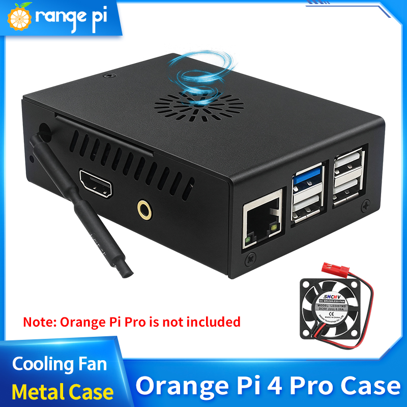 Caixa Protetora de Metal Preta - Pi 4 Case avaliação e preço