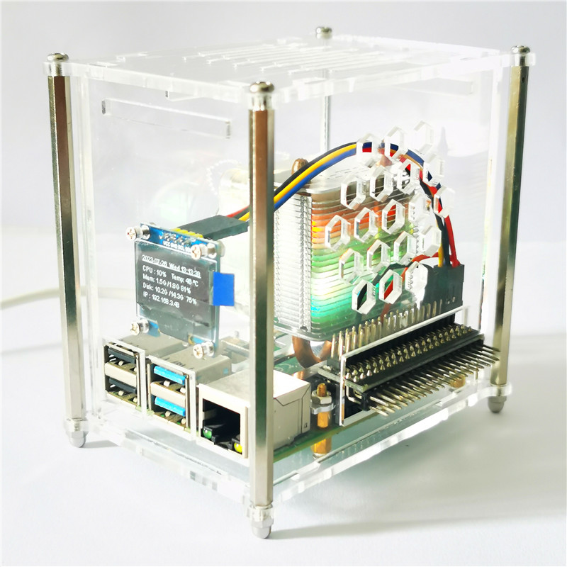 Raspberry Pi 4 Modelo B PWM To - Pi Cooler avaliação e preço