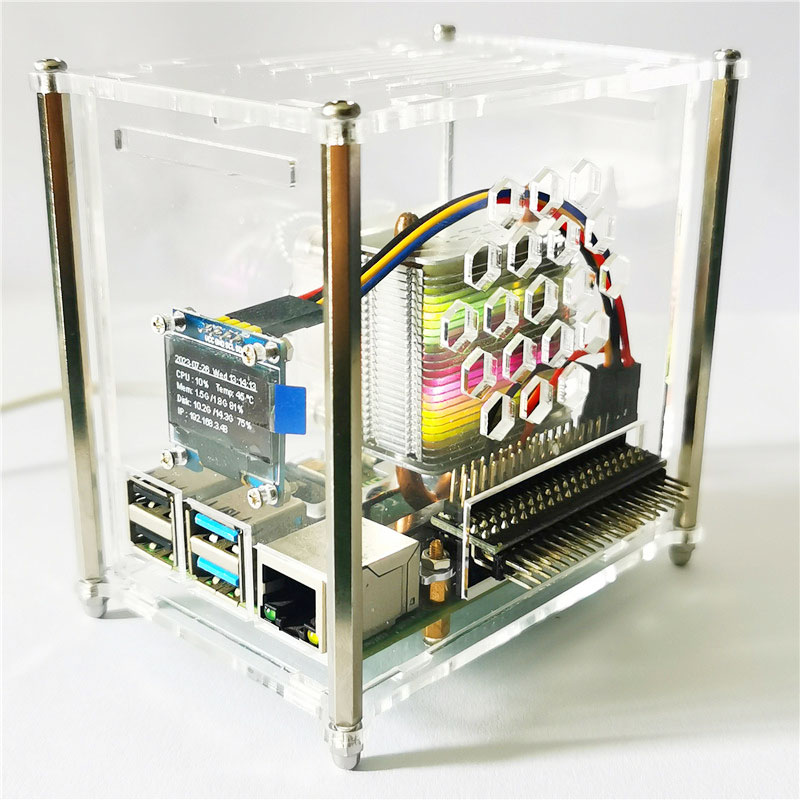 Raspberry Pi 4 Modelo B PWM To - Pi Cooler avaliação e preço