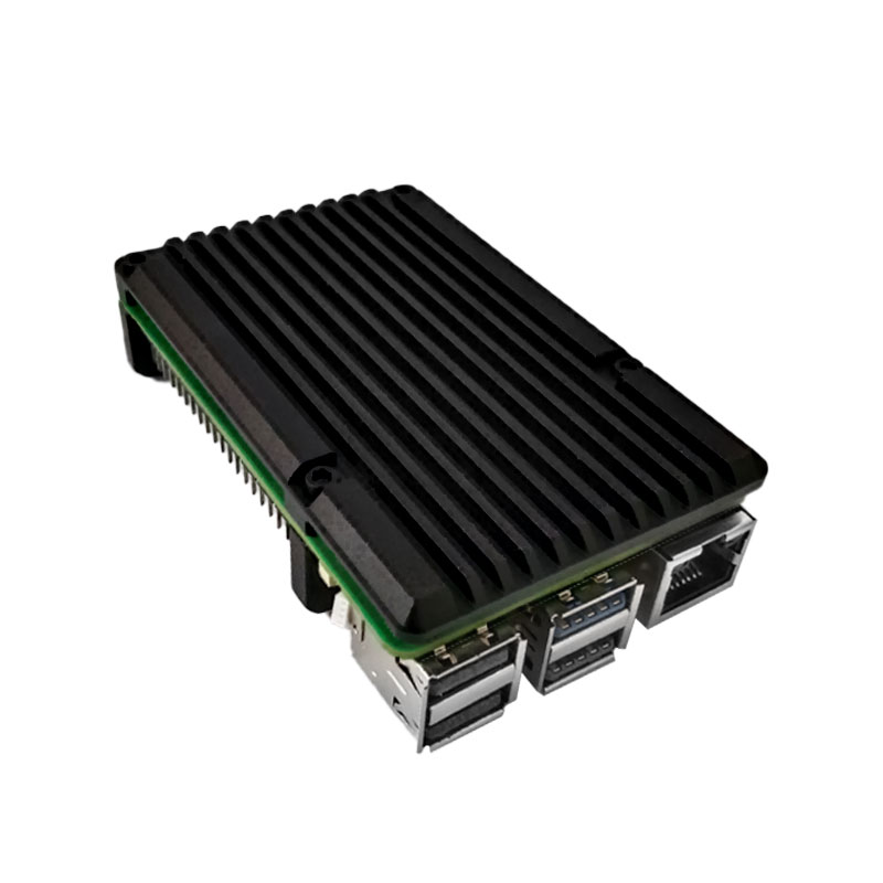 Caixa de metal de alumínio Ras - Pi 5 Case avaliação e preço