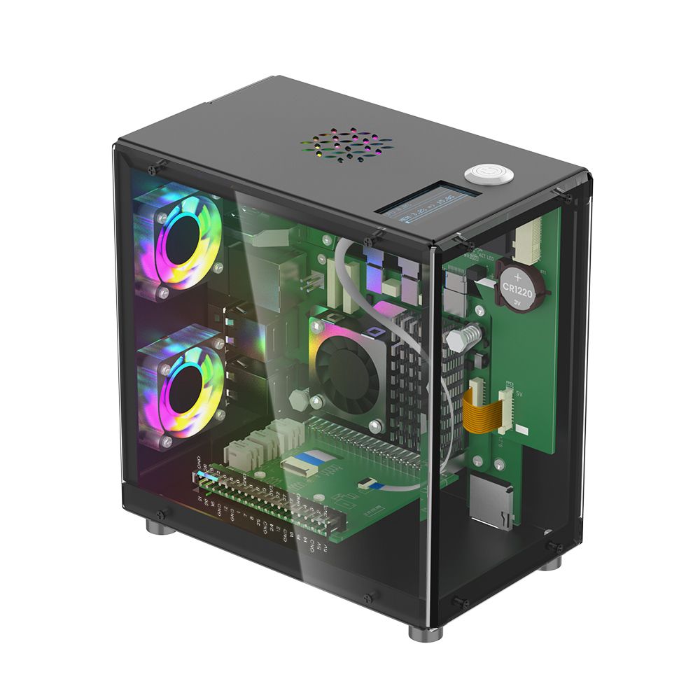 Raspberry pi 5 caso kit protet - Pi 5 Case avaliação e preço