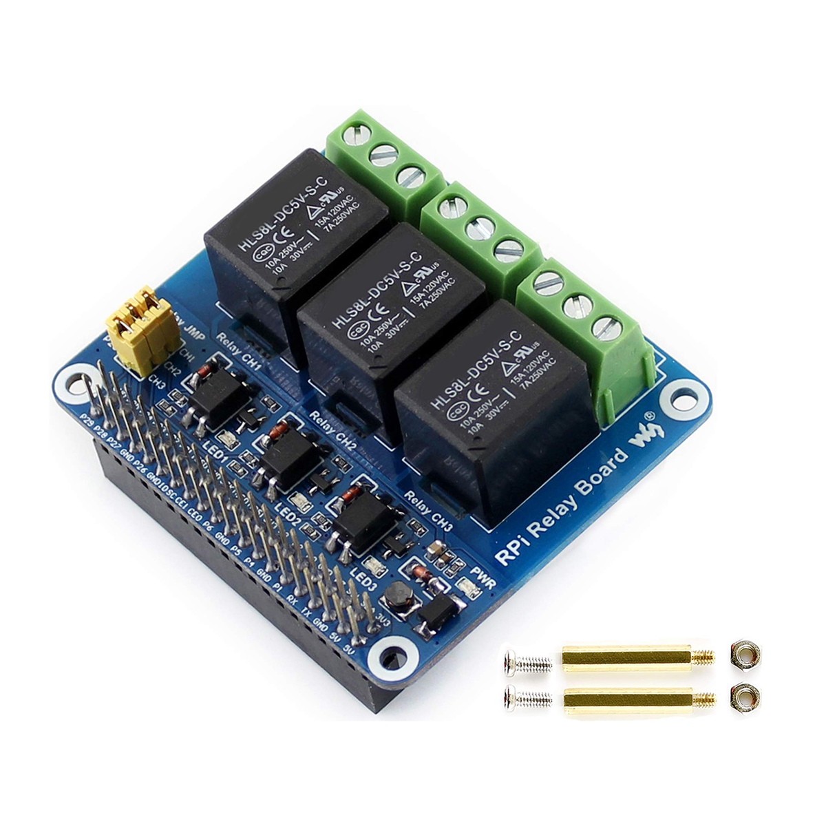 Módulo de Relé Waveshare 5V de - Pi Zero avaliação e preço