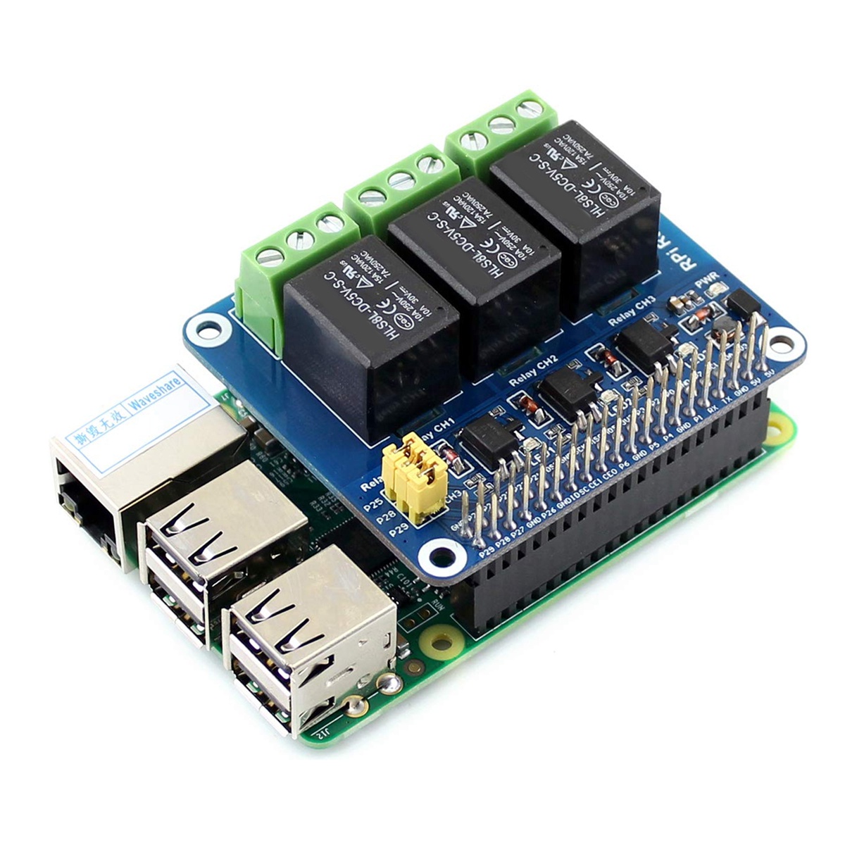 Módulo de Relé Waveshare 5V de - Pi Zero avaliação e preço