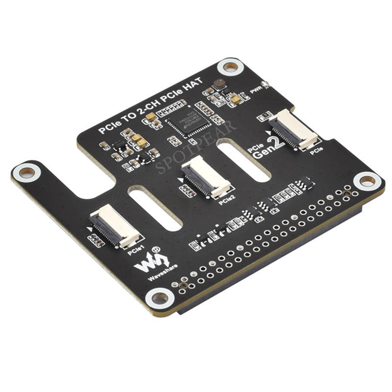 Raspberry Pi 5 PCIe para 2-CH  - Pi Cooler avaliação e preço