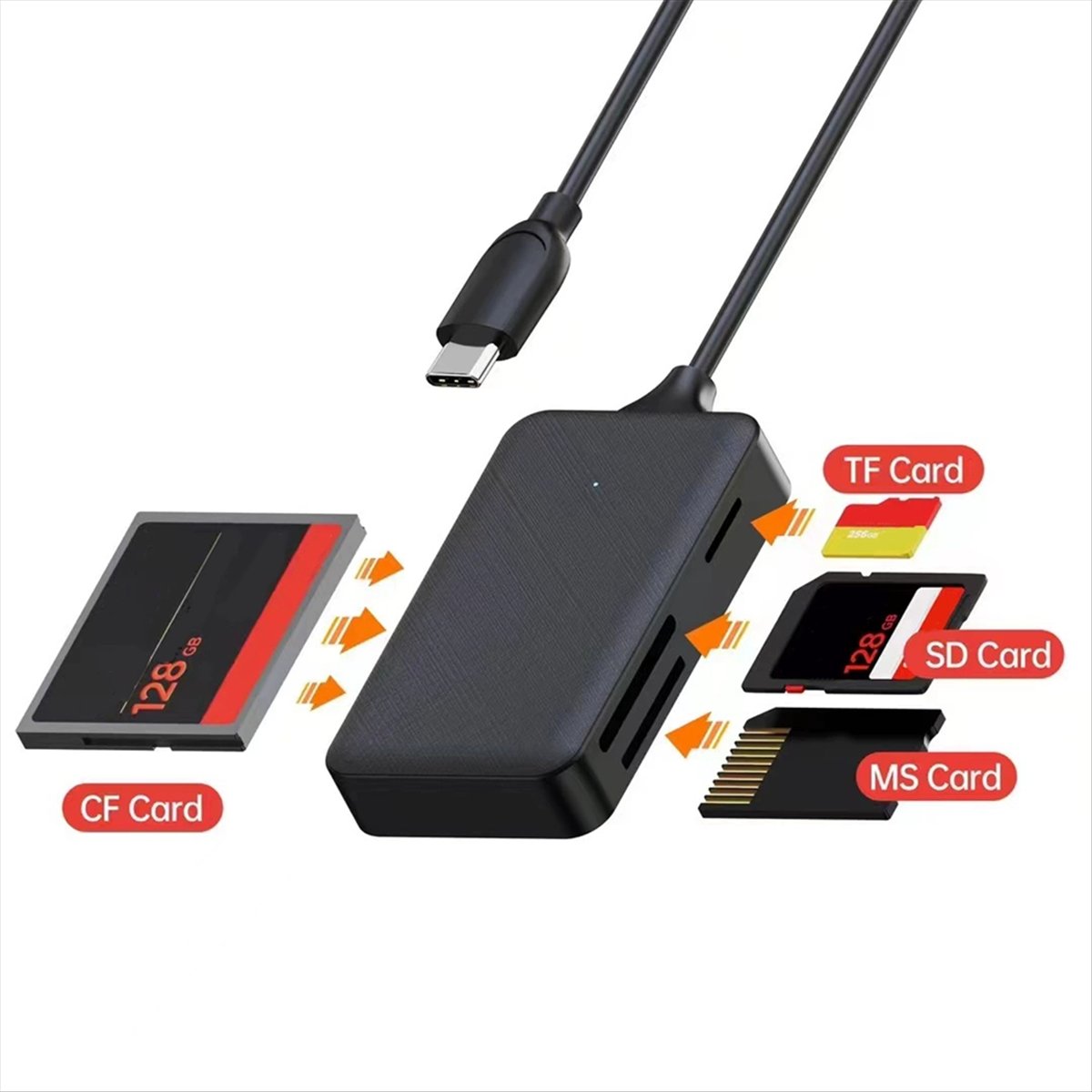 (A60I) Leitor de Cartão 4 em 1 - Micro Sd Card avaliação e preço