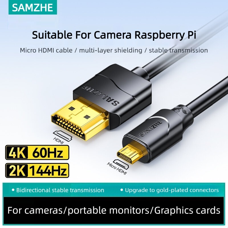 SAMZHE Cabo Micro HDMI Compatí - Pi Camera Cable avaliação e preço