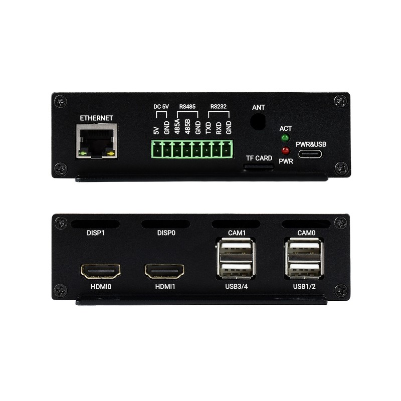 Waveshare CM4-IO-POE-BOX-B, mi - Pi 4 Case avaliação e preço