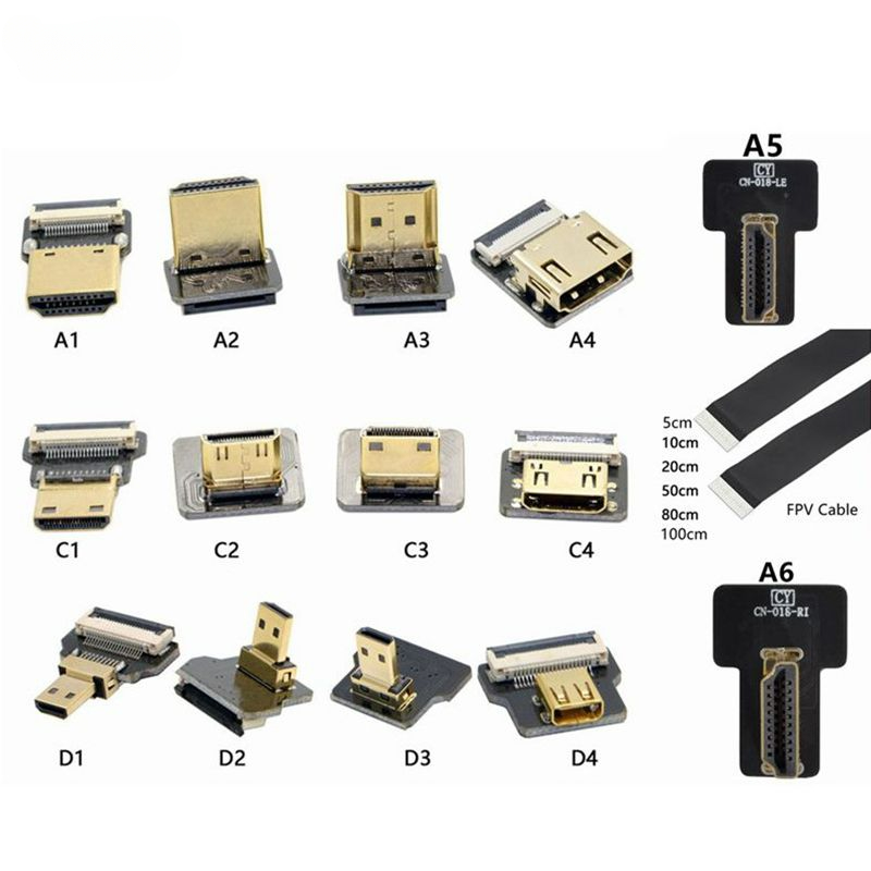 Fita fpv hdmi-conector flexíve - Pi Camera Cable avaliação e preço