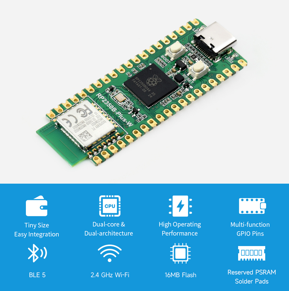 Placa de desenvolvimento rp235 - Raspberry Pi Kit avaliação e preço